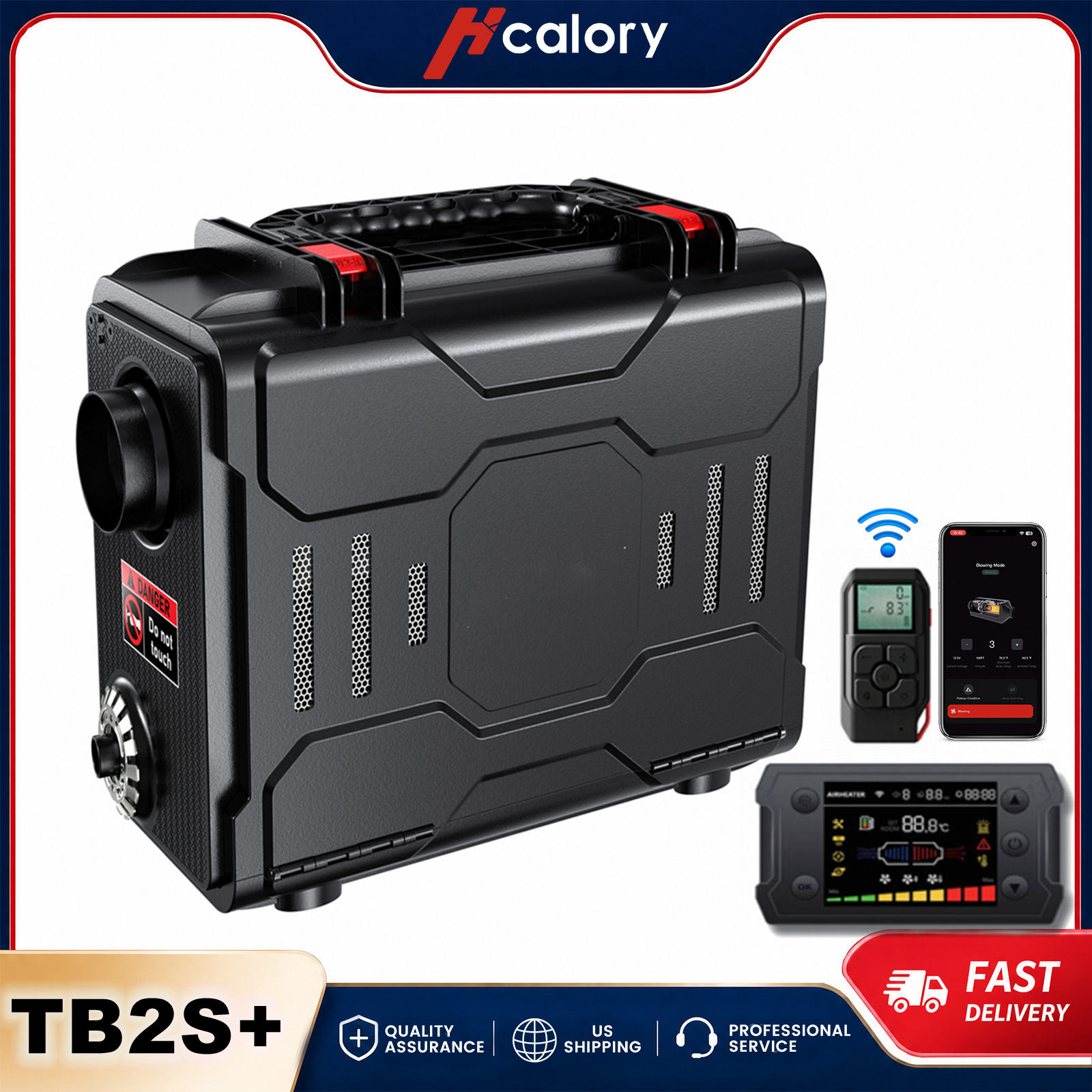 Fishing Camera - Hcalory TB2S+ 8KW Diesel Heater 6L