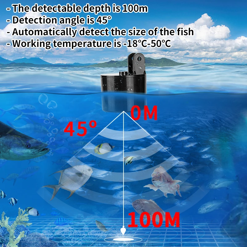 Alarm 100M Portable Sonar Fish - Fish Finder Cable review and price