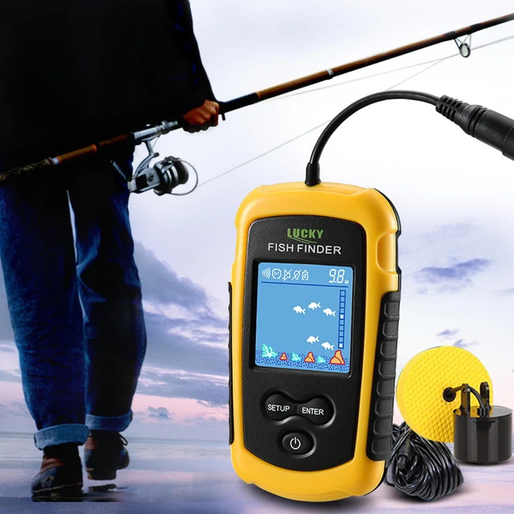 Lucky LCD Color Screen Portabl - Fishing Depth Finder review and price