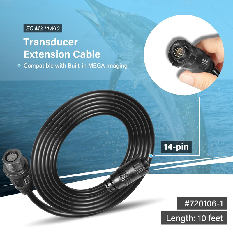 Transducer Extension Cable 10F - Fish Finder Cable review and price