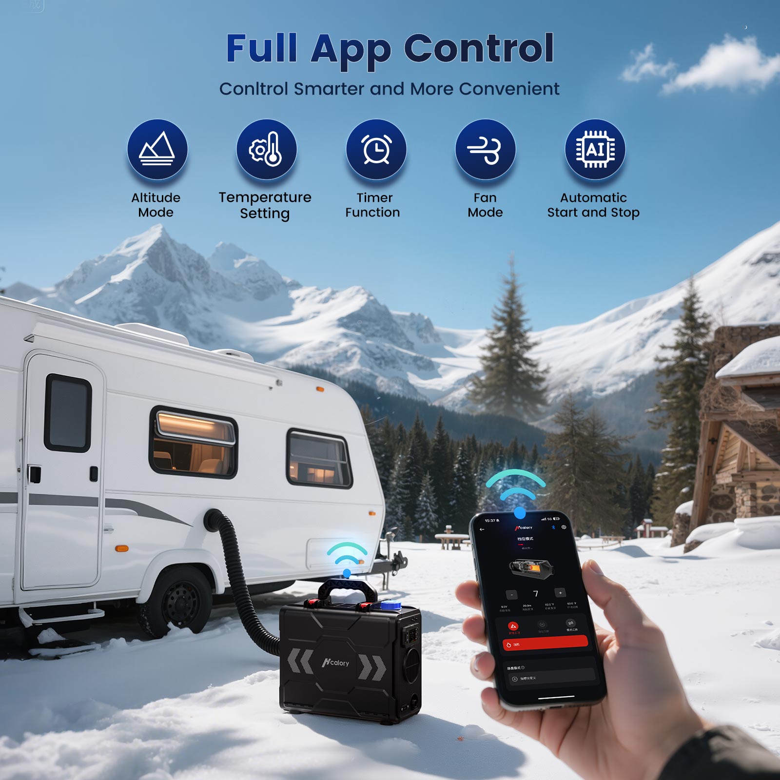 Hcalory TB2S+ 8KW Diesel Heate - Fishing Camera review and price