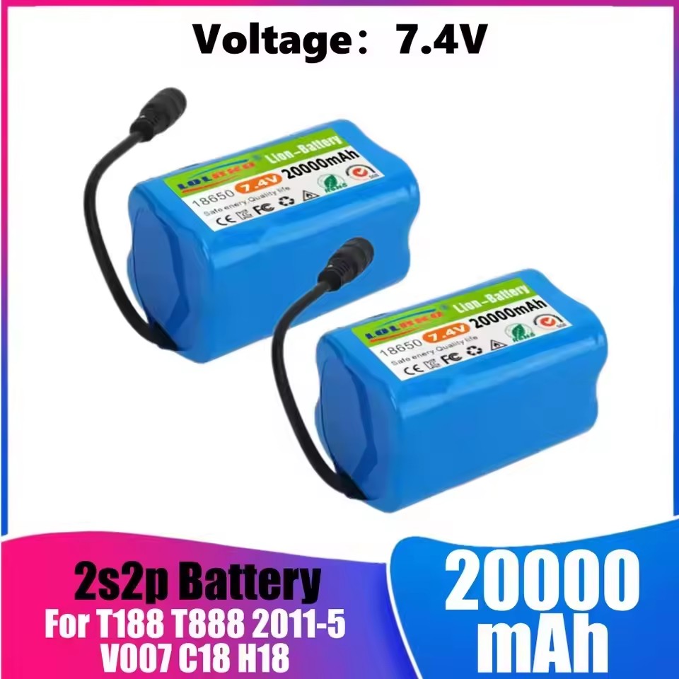 7.4V 20000mAh Battery with USB - Fish Finder Charger review and price