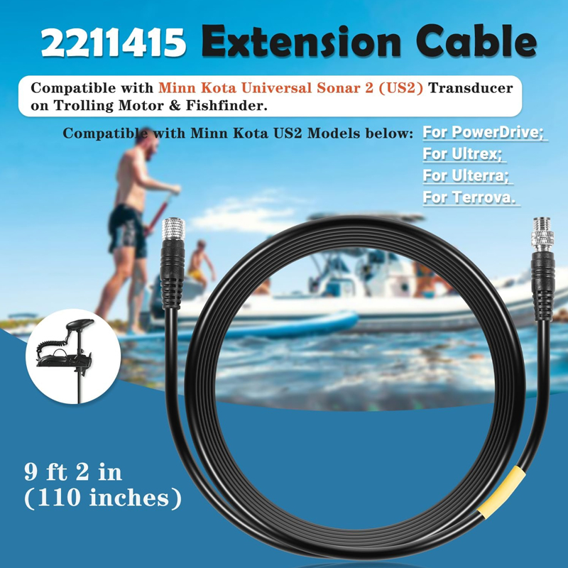 1852068 MKR-US2-8 7-Pin Adapte - Fish Finder Cable review and price