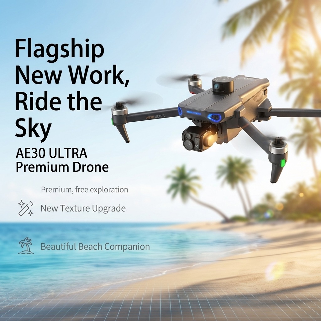 NEW AE30 Ultra GPS Drone 4K Pr - Fishing Camera review and price
